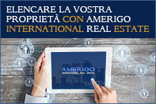 elencare la vostra proprietà con Amerigo International Real Estate